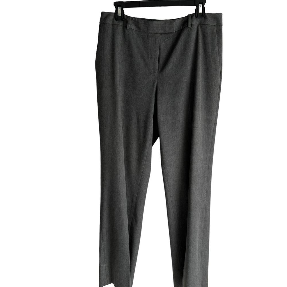 BROOKS BROTHERS 346 Caroline Fit Light Gray Ladies Career Trousers, 10